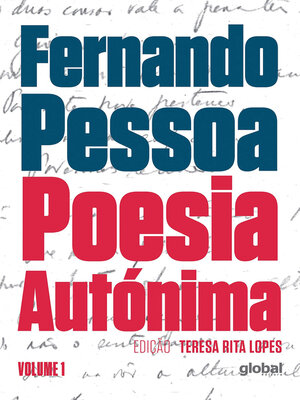 cover image of Poesia Autónima